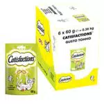 Catisfactions Snack per Gatto, Favoloso Tonno, 6 Confezioni