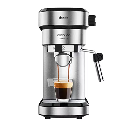Cecotec Caffettiera Express Cafelizzia 790 Acciaio. 1350W