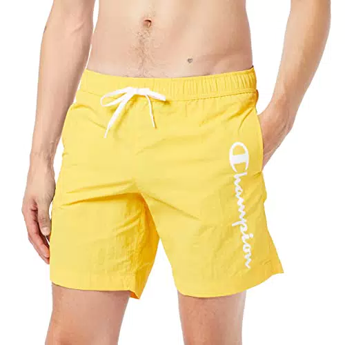 Champion Beachshorts, Costume a pantaloncino Uomo, Giallo
