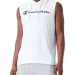Champion Legacy American Classics Logo S/L Hooded Canotta con Cappuccio