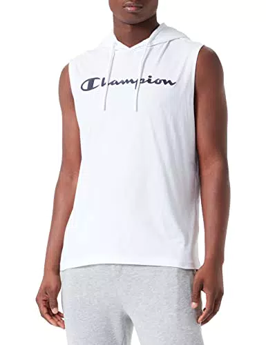 Champion Legacy American Classics Logo S/L Hooded Canotta con Cappuccio