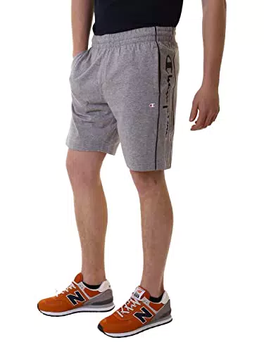 Champion Legacy Authentic Pants Athletic Jersey Combed Vertical Logo Bermuda Pantaloncini
