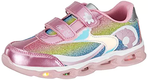 Chicco Sneaker Carosine con luci, Sneaker con doppio velcro Bambine e ragazze