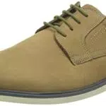 Clarks Malwood Lace, Oxford Uomo, Sabbia Scuro
