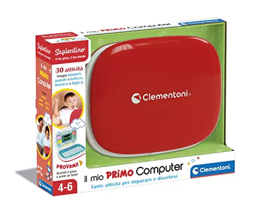 Clementoni- Sapientino-Il Mio Primo, Computer educativo interattivo 4 Anni