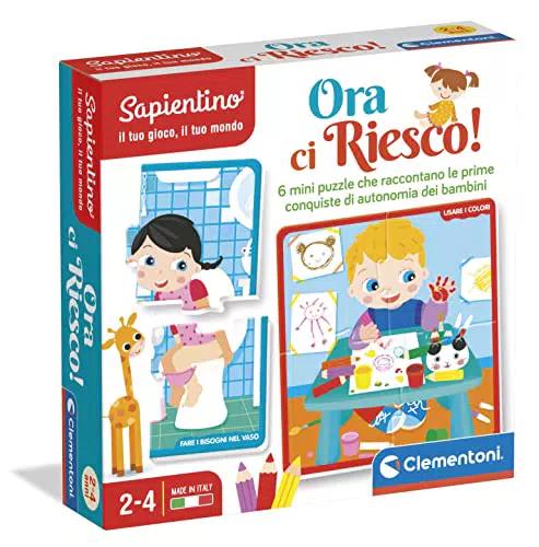 Clementoni- Sapientino-Ora Ci Riesco-Gioco Educativo 2 Anni