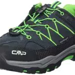 CMP Kids Rigel Low Trekking Shoes WP, Walking Shoe, B.Blue-Gecko