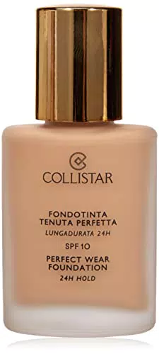 Collistar Fondotinta Tenuta Perfetta, n. 1 Nude, Coprenza medio-alta