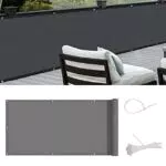 COOL AREA Frangivista per Balcone in PES, Impermeabile Anti-UV Recinzione Copertura per Balcone Giardino