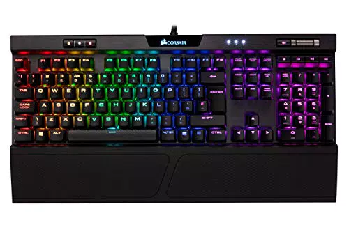 Corsair K70 RGB MK.2 Tastiera Meccanica Gaming Cherry MX Red