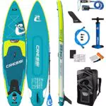 Cressi Isup Complete Set - Jet Cruise Dc Kit Tavola SUP Facile da gonfiare Completo di Tutti gli Accessori Necessari per Uso e Trasporto