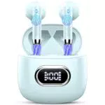 Cuffie Bluetooth 5.3, Auricolari Bluetooth con HD Mics Stereo