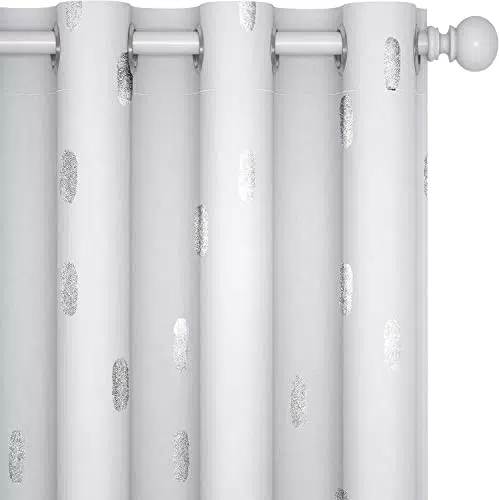 Deconovo Tende Oscuranti per Interni 2 Pezzi, Termiche e Isolanti per Soggiorno Camera da Letto