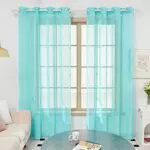 Deconovo Tende Soggiorno in Voile 2 Pannelli 140x175 CM