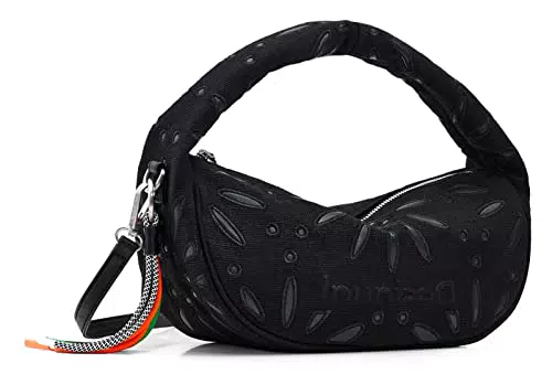 Desigual, Bag_Summer Dandelion Bang 2000 Black Donna