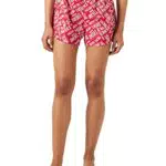 Diesel Uubx-stark-el, Boxer a pantaloncino Donna, Rosso