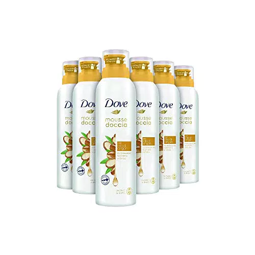 DOVE Mousse Doccia Olio di Argan 6x200 ml