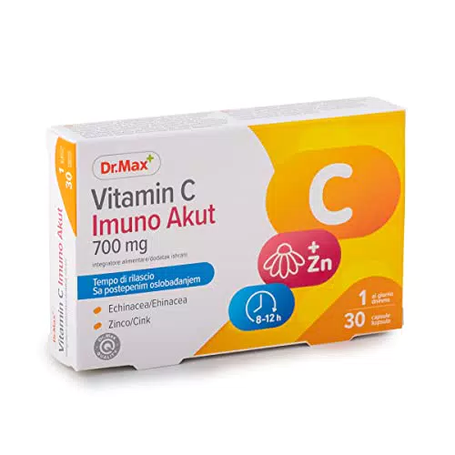 Dr.Max Vitamin C Imuno Akut, Integratore alimentare Vitamina C