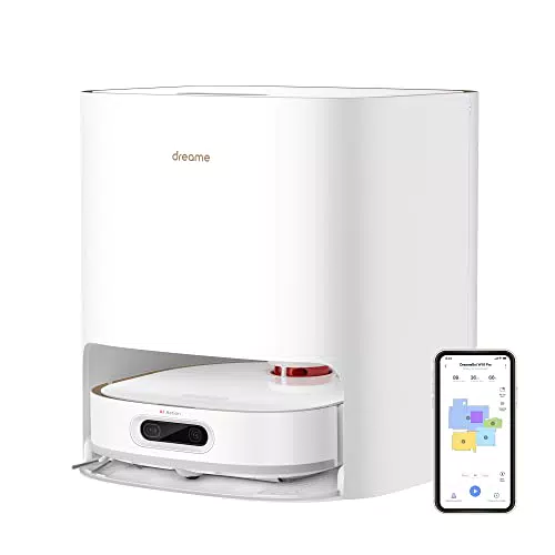 Dreame W10 Pro Robot Aspirapolvere Lavapavimenti con Base Ricarica Serbatoio Autopulente