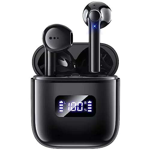Eissix Cuffie Bluetooth, Auricolari Bluetooth 5.3 con Microfono