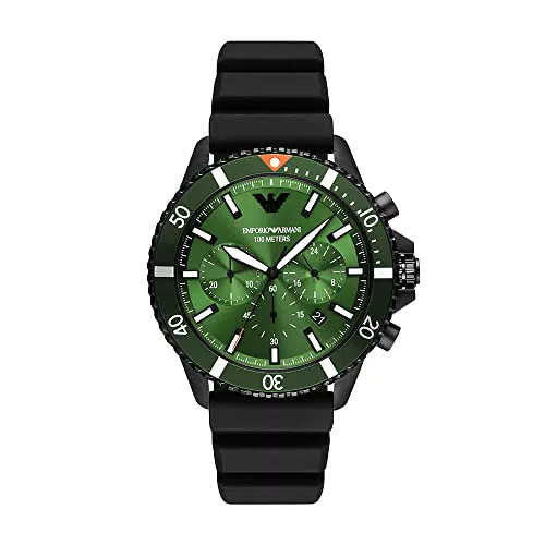 EMPORIO ARMANI maschile Chronograph's Quartz con braccialetto AR11463