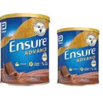 Ensure Advance Formula Nutrivigor Integratore alimentare proteico in Polvere Multipacco da 1,2 kg, Gusto Cioccolato