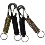 EOTW Portachiavi Moschettone Paracord Corda Ragazzo Ragazze Uomo Donne Portachiavi con chiusura a chiave D Ganci appendini Kit di sopravvivenza Esercito