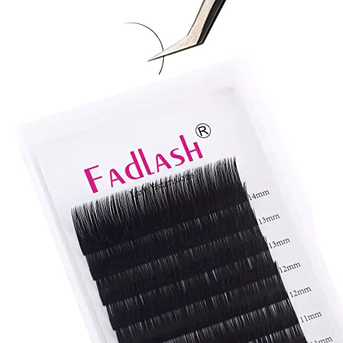 Extension Ciglia 0.25mm D Curl Mix 8-14mm 1:1 Estensioni ciglia individuali Professionale del Salone Individual Eyelash Extension)