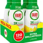 Fairy Detersivo Lavastoviglie Gel Liquido, 120 Lavaggi
