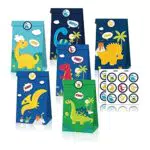Fezf Caramelle Compleanno Bambini Dinosauri Buste Regalo Sacchetto Regalo Sacchetti Di Cartadinosauri Per Bambini Sacchetti Regalo