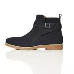 FIND Jodhpur Suede - Stivali classici Uomo, Blu