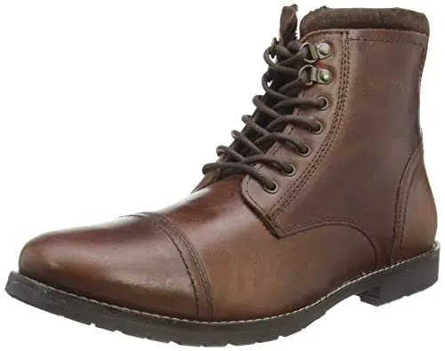 find. Max Zip Worker - Stivali Classici Uomo, Nero, 43