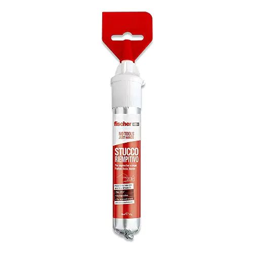 Fischer Stucco Veloce NTJH con Spatola Integrata per Coprire Fori e Crepe