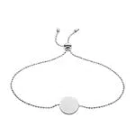 Fossil Bracciale Da Donna, Bracciale In Acciaio Inossidabile Con Circonferenza Interna Di 245 mm