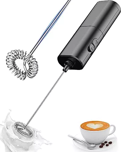 Frullino Montalatte Elettrico Cappuccino Homradise, Montalatte Elettrico a Batteria