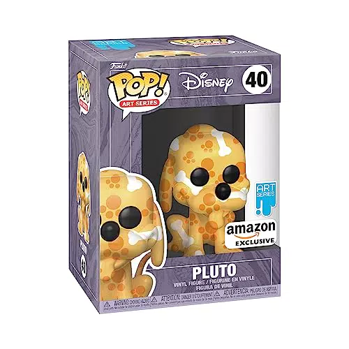 Funko POP! Artist Series: DTV - Disney - Pluto - - Figura in Vinile da Collezione - Include una Custodia Protettiva in Plastica Premium - Idea Regalo - Merchandising Ufficiale