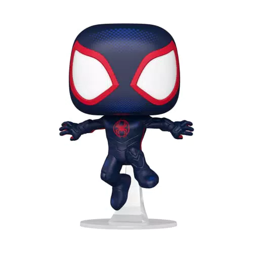 Funko POP! Jumbo: Spider-Man: Across The Spider-Verse - Miles Morales - Spiderman Into The Spiderverse 2 - Figura in Vinile da Collezione - Idea Regalo - Merchandising Ufficiale - Movies Fans