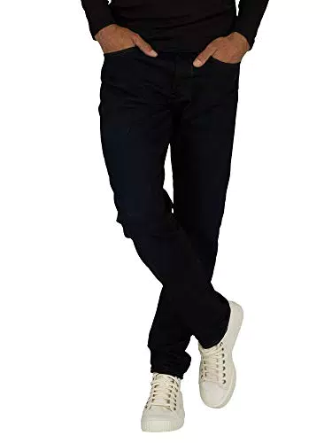 G-STAR RAW Men's 3301 Regular Tapered Jeans, Blu