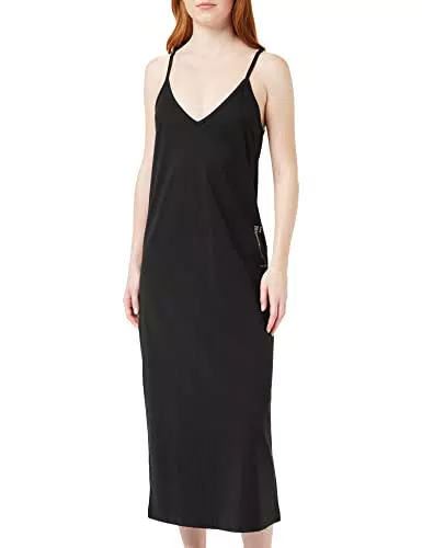 G-STAR RAW Women's Slip Dress Loose, Nero, XS