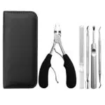 GeekerChip Tagliaunghie Unghia Incarnita, Tronchese Unghie Piedi in Acciaio Inox con Lima per Unghie e Set di file