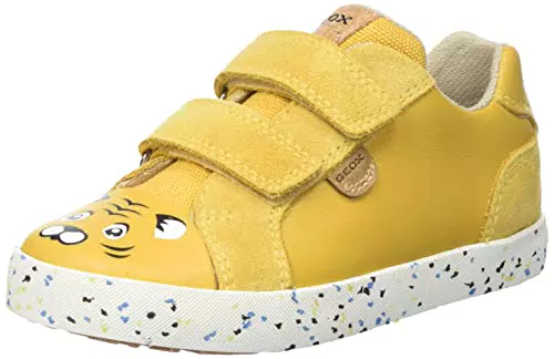 Geox B Kilwi Boy, Scarpe da Ginnastica, Giallo ocra