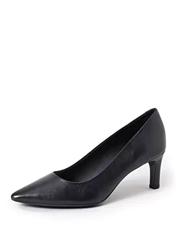 Geox D Bibbiana A, Scarpa décolléte Donna, Nero