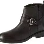 Geox D Catria E, Stivaletti Donna, Nero