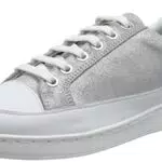 Geox D Jaysen, Scarpe da Ginnastica Donna, Lt Grey White