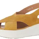Geox D Laudara, Sandal Donna, Senape