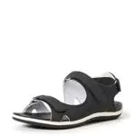 Geox D Sandal Vega A, Sandali Donna, Nero