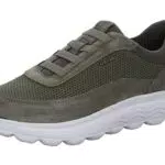 Geox Spherica, Scarpe da ginnastica Uomo, Grigio, narrow