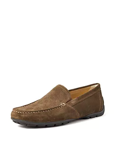 Geox U Moner V, Mocassini Uomo, Marrone Coffee