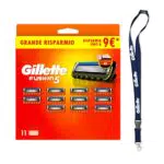 Gillette Fusion 5 LAMETTE DA BARBA, 11 RICAMBI da 5 lame