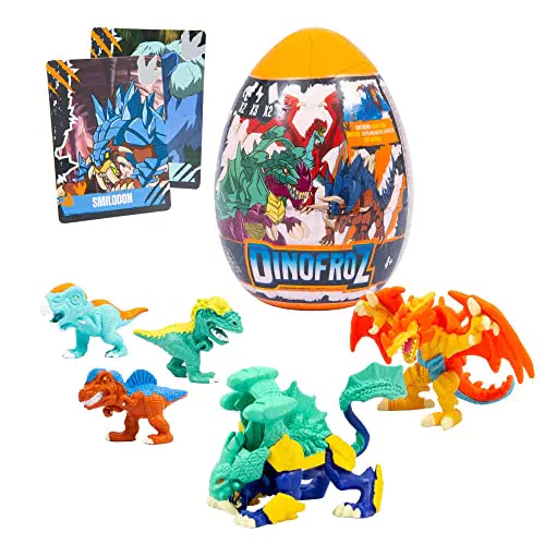 Giochi Preziosi Dino Froz - Dino Uova Contenenti Mini Figurine Da 5 Centimetri Micro Dinosauri Una Bustina Di Slime